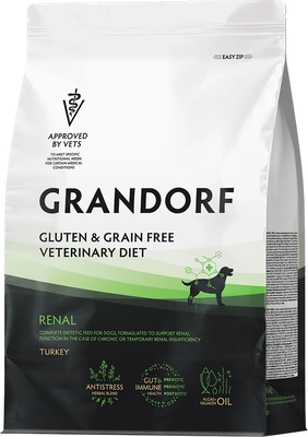Сухой корм для собак Grandorf Vet Dog Renal (1кг) - 