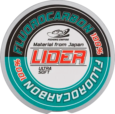 

Леска флюорокарбоновая, Lider Fluorocarbon 100% 10м 0.90мм / FLN- 0190