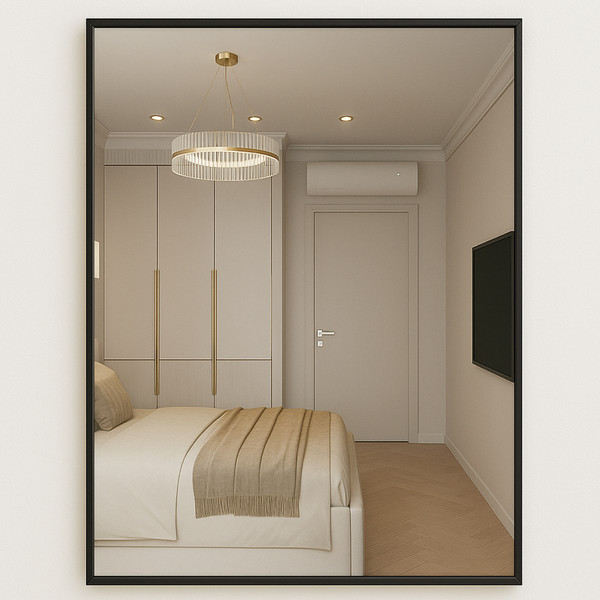 Купить Зеркало Emze Line 66x89 / LINE.66.89.CHE в Гродно