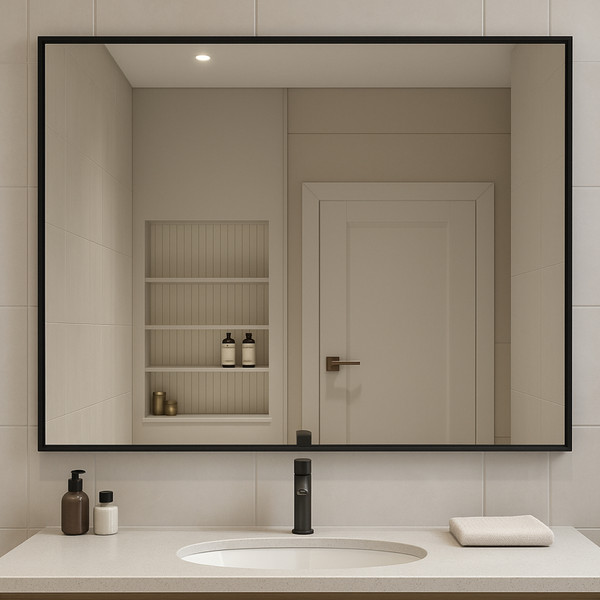 Купить Зеркало Emze Line 66x89 / LINE.66.89.CHE в Гродно