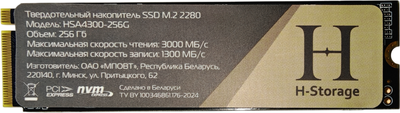 SSD диск Horizont H Storage / HSA4300-256G - 