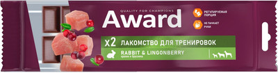 Лакомство для собак Award Тренировочное для собак и щенков с кроликом и брусникой (50г) -