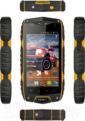 Мобильный телефон Texet X-driver TM-4104R Black yellow