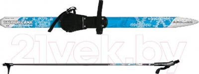Комплект беговых лыж Arctix Snowflake 120 / 349-07121 (синий) - общий вид