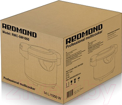 Мультиварка Redmond RMC-SM1000 - Коробка