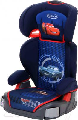 Автокресло Graco Junior Maxi Plus Disney (Racing Cars) - общий вид
