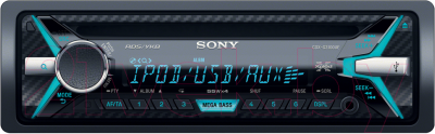 Автомагнитола Sony CDX-G3100UE - с голубой подсветкой