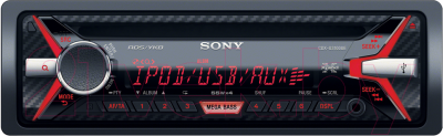 Автомагнитола Sony CDX-G3100UE - с красной подсветкой