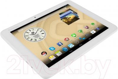 Планшет Prestigio MultiPad Ranger 8.0 8GB 3G (PMT3287_3G_C_WH) - вид лежа