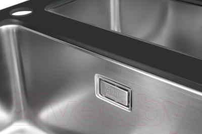 Мойка кухонная ZORG GS 7850-2 (черный)
