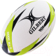 Мяч для регби Gilbert G-TR3000 / 42098204 (размер 4, белый/салатовый/черный) - 