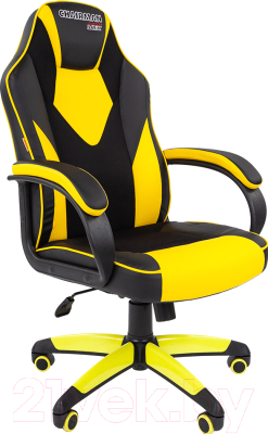 Кресло геймерское Chairman Game 17 (желтый)