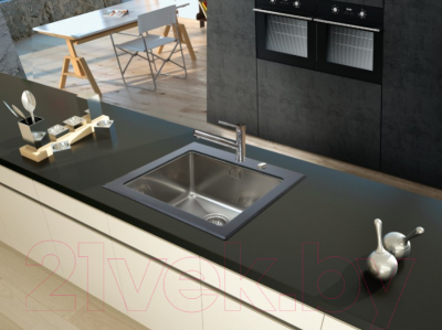 Мойка кухонная ZORG GS 5553 (черный)