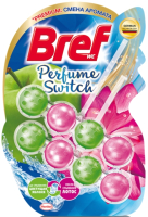 Чистящее средство для унитаза Бреф Perfume Switch Цветущая Яблоня Лотос (2x50г) - 