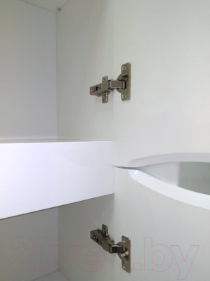 Шкаф-пенал для ванной Misty Элвис 35 R / П-Элв-01035-011П
