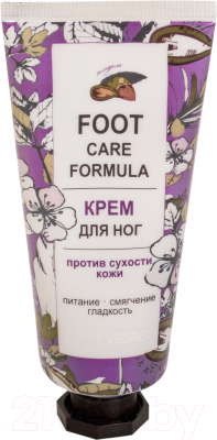 Крем для ног BelKosmex Foot Care Formula против сухости кожи питание (70г)