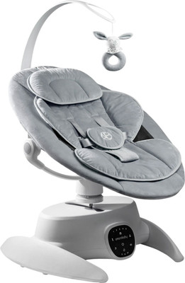 Детский шезлонг Amarobaby Smart swing / AB24-22SMART/11 (серый) - 