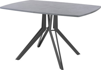 Обеденный стол AMC Elite / Е21(1100) D6 (графит/бетон чикаго светло-серый) - 