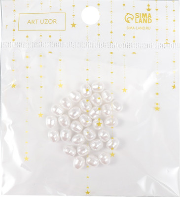 

Набор бусин декоративных, Жемчуг неправильной формы / 6248060