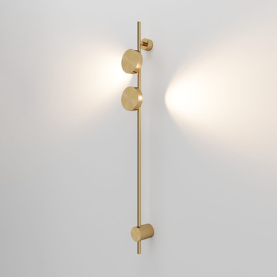 Бра Elektrostandard 40154/LED 3000K (латунь) - 