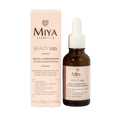 Сыворотка для лица Miya Beauty Lab с пребиотиками для проблемной кожи (30мл) - 