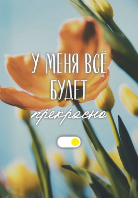 

Ежедневник, У меня все будет прекрасно. Недатированный