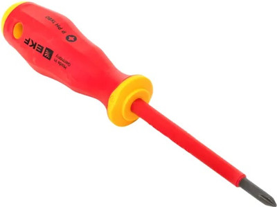 Отвертка EKF Professional PH-FL1x80 VDE 1000В / ph-fl-1-80-pro-in  - 