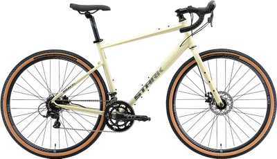 Велосипед STARK Gravel 700.2 D 2025 (L, палевый матовый/сине-серый) - 