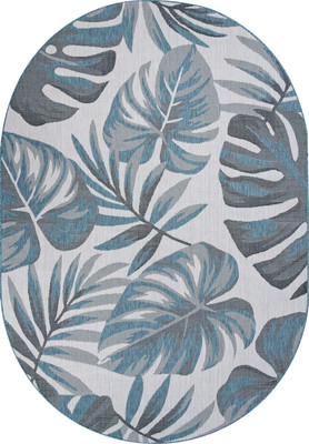 Циновка Merinos Kair S126-OVAL-BLUE (2х2.9) - 