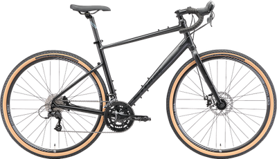 Велосипед STARK Gravel 700.3 D 2025 (L, черный матовый/черный, разобранный, в коробке) - 