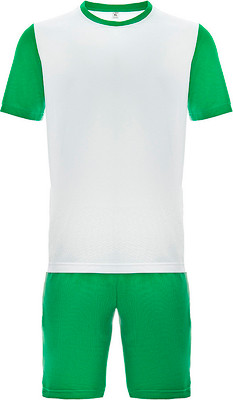 Футбольная форма Torres Sport F-1022-018-M (M, белый/зеленый) -