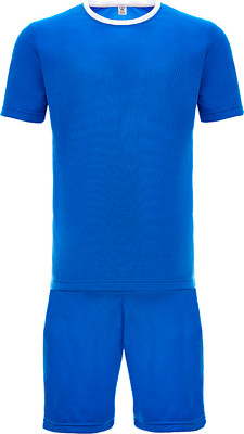 Футбольная форма Torres Sport F-1022-06-M (M, васильковый/белый) -