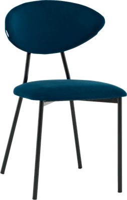 Стул Stool Group Квинси / vd-kvinsy-b29 (велюр синий) -