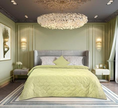 Покрывало Primavelle Renard 240х260 / 251021046-40 (оливковый) - 