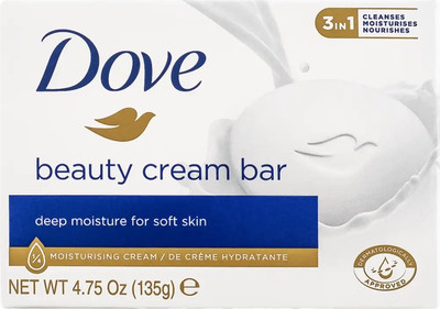 Мыло твердое Dove Original Увлажняющее (135г) - 