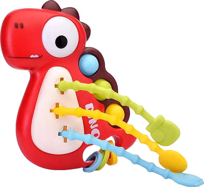 Развивающая игрушка ROXY-KIDS Busy Dino / RMON-004-R (красный) -