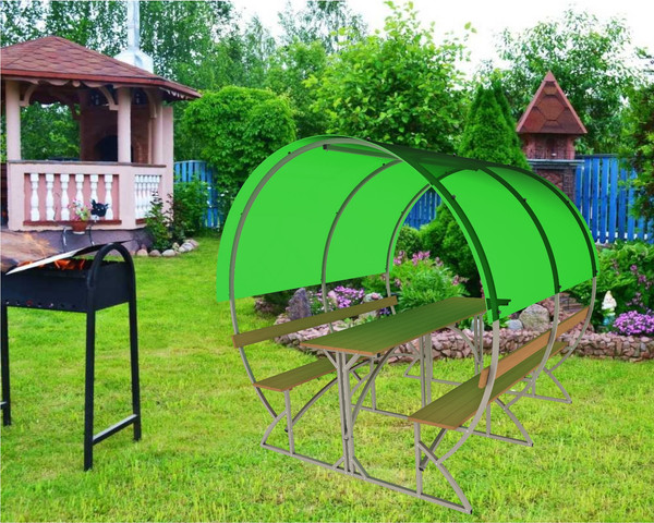 Купить Беседка ИМпласт Радуга 25х25 / 15390 в Гомеле