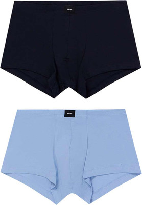 Комплект мужских трусов Mark Formelle 411122-2 (р.98-108, пыльно-голубой/неви) -