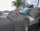 Покрывало BELLISSIMO Pallada 210х230 / 25290521-101P (антрацит) - 