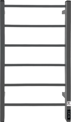 Полотенцесушитель электрический Royal Clima Лесенка 500х800 / RTD-C5080-6E-U-03 (графит) - 