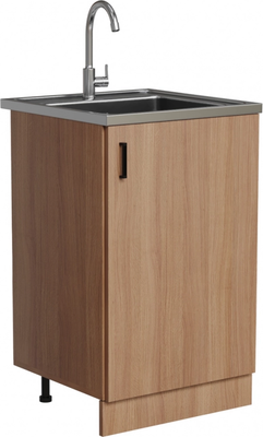 Шкаф под мойку No Brand 50 ЛДСП / 504059 (дуб) -