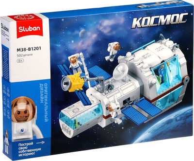 Конструктор Sluban Космос Исследовательский модуль M38-B1201 / 10890984 - 