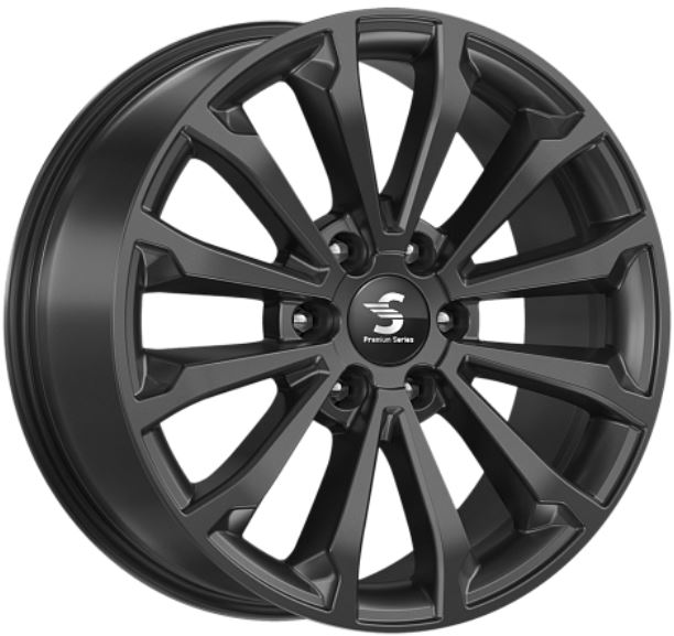 Литой диск SKAD Premium КР006 Fortuner 20x8.5" 6x139.7мм DIA 106.1мм ET 30мм (Fury Black)