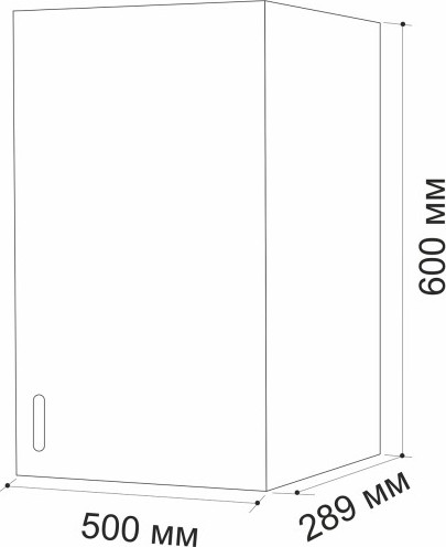 Купить Шкаф навесной для кухни No Brand 50 / 543918 в Борисове