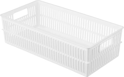 Корзина Бытпласт Simplify / 435250616 (белый) - 