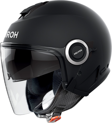 Мотошлем Airoh Helyos Color HE611-XS (XS, черный матовый) - 