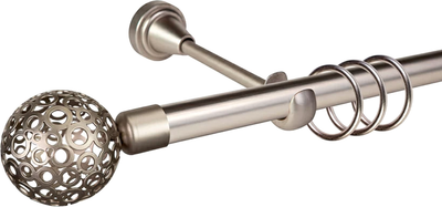 

Карниз для штор, Grace D19Г + наконечники Метеор