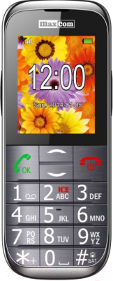Мобильный телефон MaxCom MM721BB (черный)