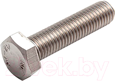 Болт ЕКТ С шестигранной головкой M4х25 DIN933 / B008349 (30шт, нержавеющая сталь)
