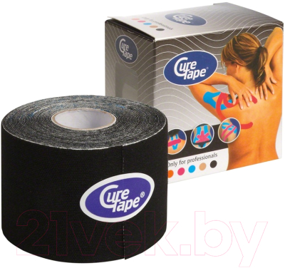 Кинезио тейп CureTape Black 160226